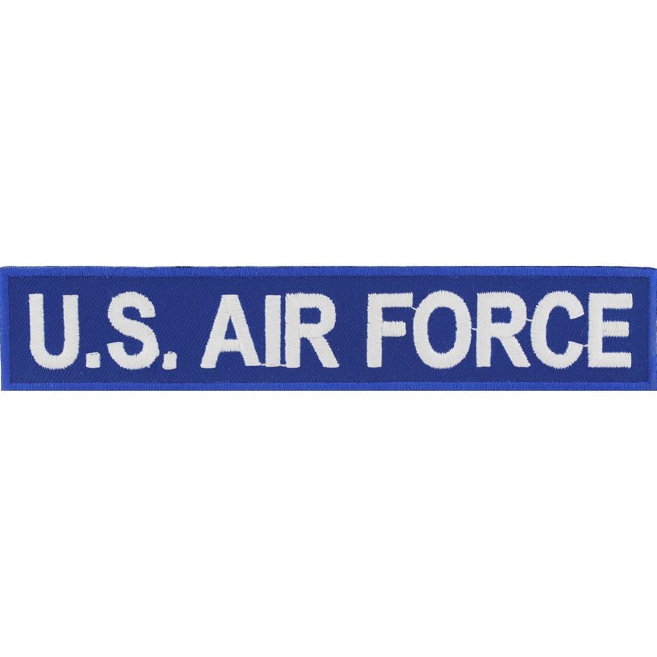 EagleEmblems PM3589 Patch-USAF,TAB (WHT/BLU) (Stitched) (1.125x5.5'')